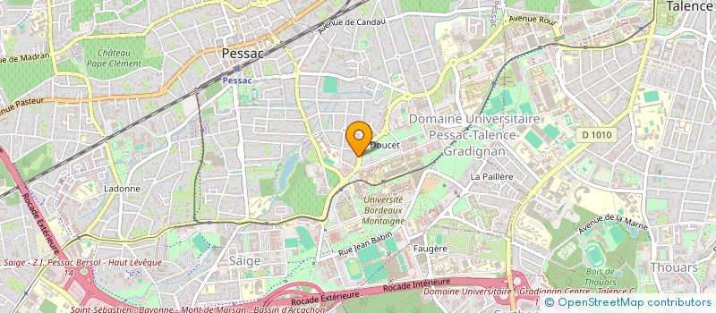 localisation de l'entreprise FAMILYILMAZ  PESSAC