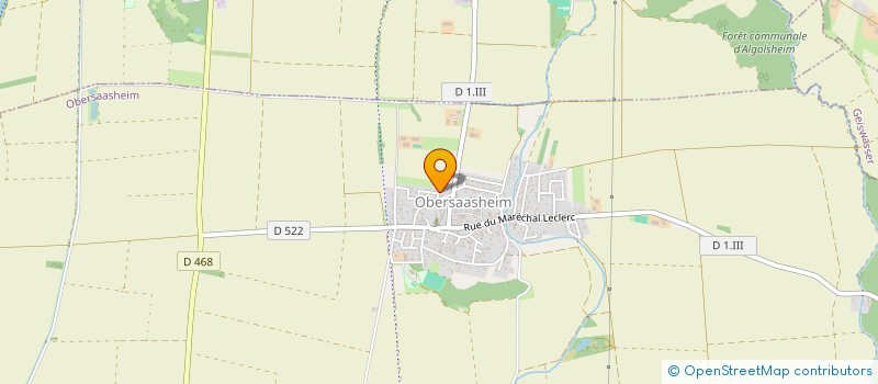 localisation de l'entreprise FAMILYJACQ 68  OBERSAASHEIM