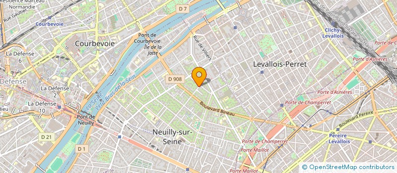 localisation de l'entreprise FAMILYNE à NEUILLY-SUR-SEINE