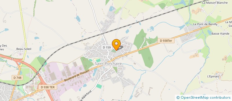 localisation de l'entreprise FAMILYS  BRESSUIRE