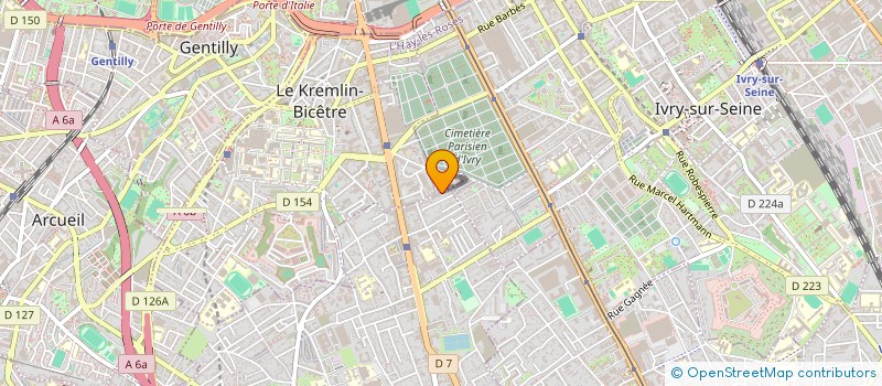 localisation de l'entreprise FAMILYSDCG  LE KREMLIN-BICETRE