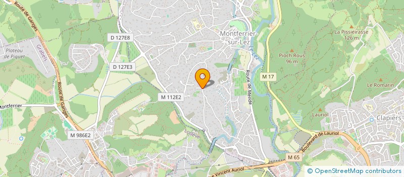 localisation de l'entreprise FAMILYSTAF  MONTFERRIER-SUR-LEZ