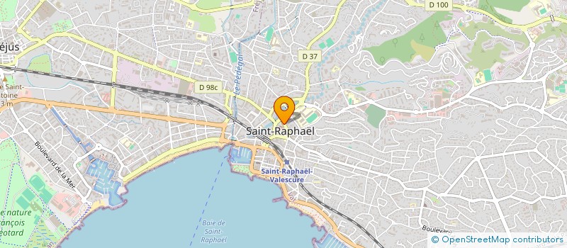localisation de l'entreprise FAMILYYAK HOLDING à SAINT-RAPHAEL