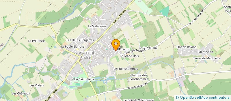 localisation de l'entreprise FAMIMAR à CLERY-SAINT-ANDRE