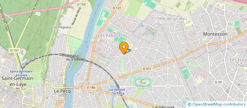 localisation de l'entreprise FAMINO  LE VESINET