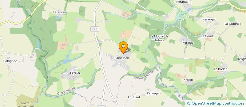 localisation de l'entreprise FAMINVEST56  QUESTEMBERT