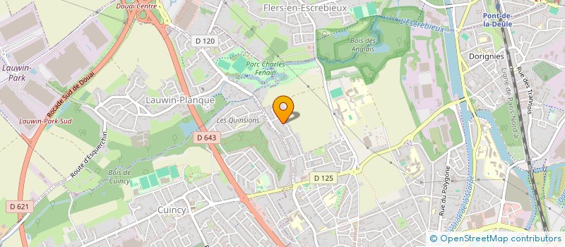 localisation de l'entreprise FAMIS  DOUAI