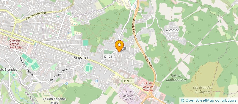 localisation de l'entreprise FAMITO  SOYAUX