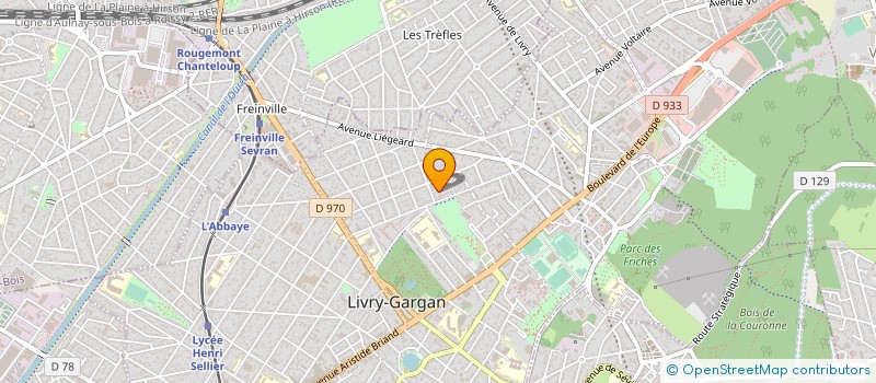 localisation de l'entreprise FAMITOUR à LIVRY-GARGAN