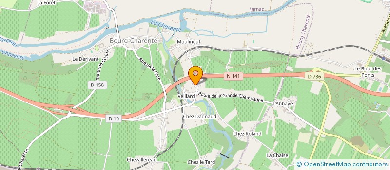 localisation de l'entreprise FAMIYA  BOURG-CHARENTE