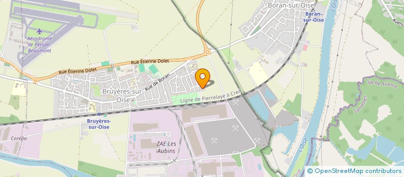 localisation de l'entreprise FAMJI CONSULTING  BRUYERES-SUR-OISE