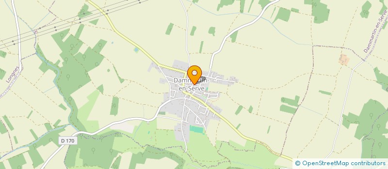 localisation de l'entreprise FAMM  DAMMARTIN-EN-SERVE