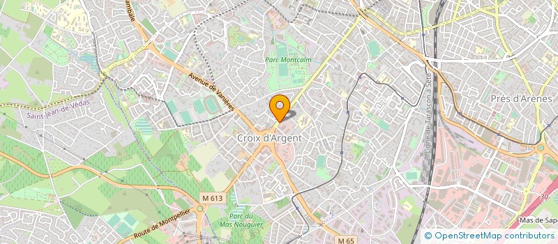 localisation de l'entreprise FAMO 48 à MONTPELLIER