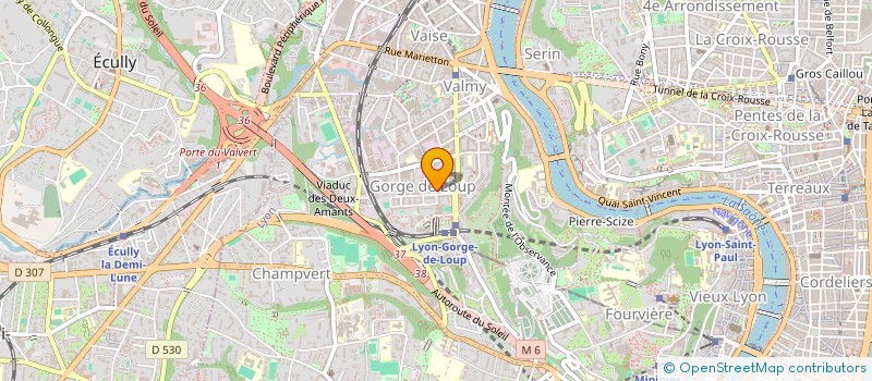 localisation de l'entreprise FAMO  LYON