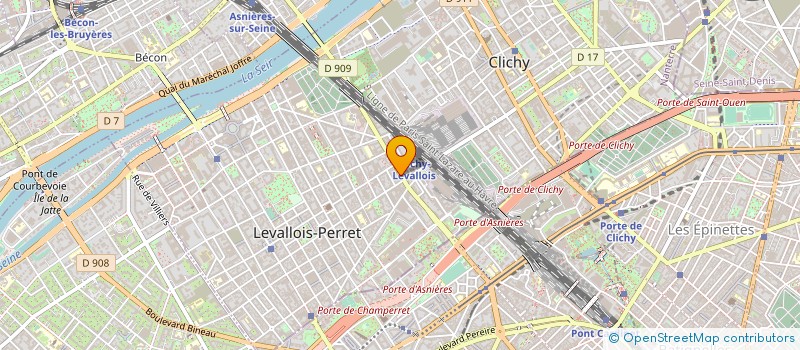 localisation de l'entreprise FAMO à LEVALLOIS-PERRET