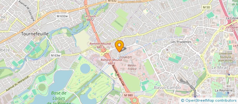 localisation de l'entreprise FAMO à TOULOUSE