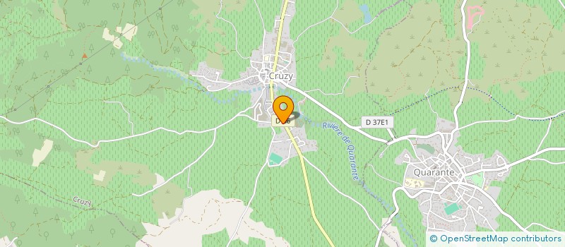 localisation de l'entreprise FAMOR SARL à CRUZY