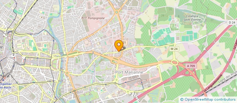 localisation de l'entreprise FAMOUCE à MONTPELLIER