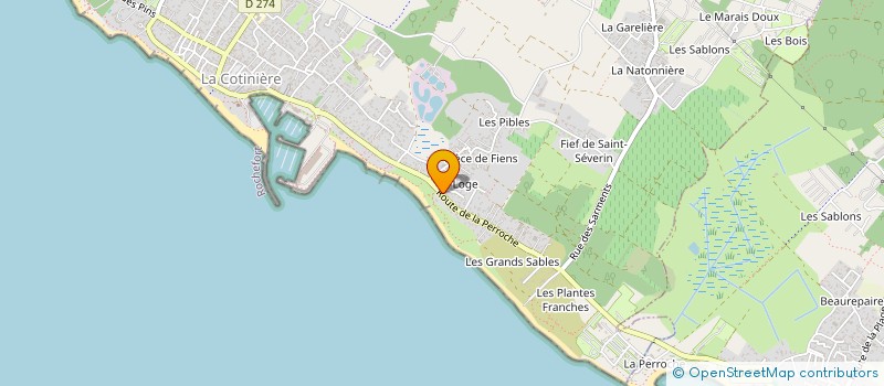 localisation de l'entreprise FAMOUS  SAINT-PIERRE-D'OLERON