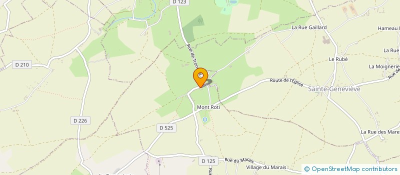 localisation de l'entreprise FAMOUST à GATTEVILLE-LE-PHARE