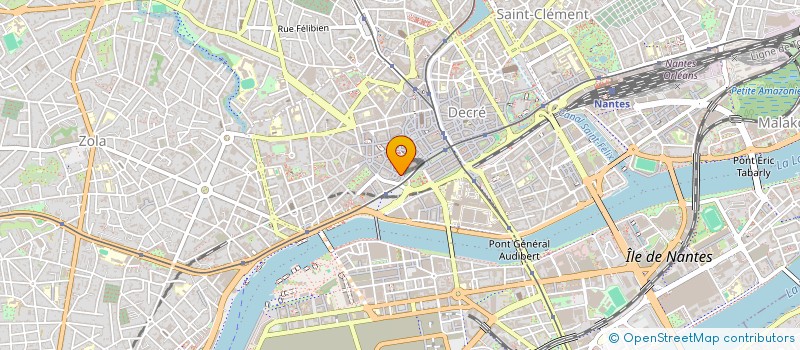 localisation de l'entreprise FAMV à NANTES