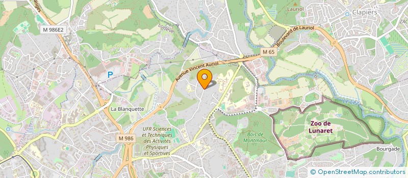 localisation de l'entreprise FAMY à MONTPELLIER