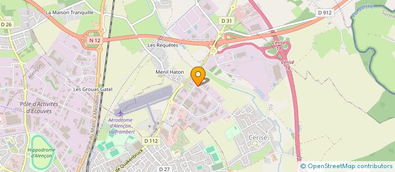 localisation de l'entreprise FAMYLE à CERISE
