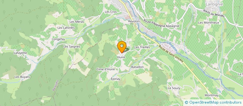 localisation de l'entreprise FAMYLIS  DEUX-GROSNES