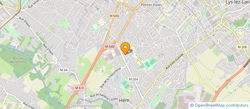 localisation de l'entreprise FAMYMA  HEM