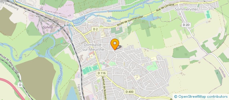 localisation de l'entreprise FAN  DOMBASLE-SUR-MEURTHE