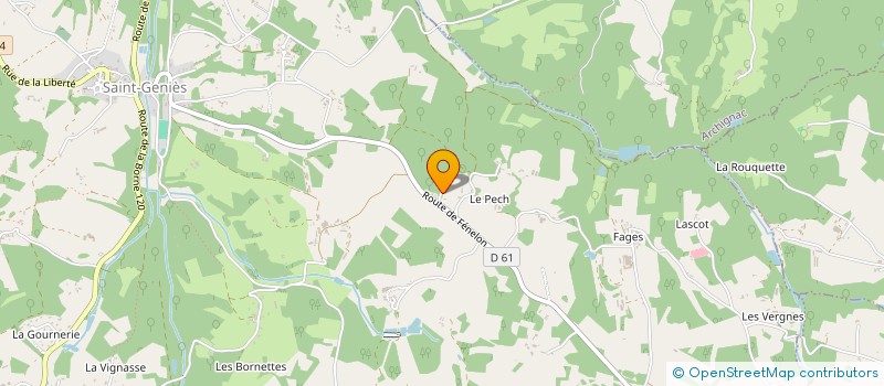 localisation de l'entreprise FAN  SAINT-GENIES