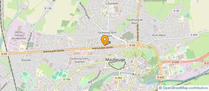 localisation de l'entreprise FAN CLUB ALEXIS LABARRIERE  ASSEVENT