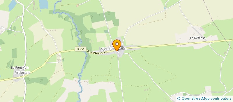 localisation de l'entreprise FAN CLUB CHRISTOPHE DEMERSON  COULANGES-LES-NEVERS