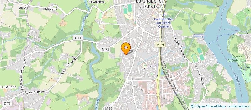 localisation de l'entreprise FAN CLUB DE PAUL LAPEIRA  GRANDPARIGNY