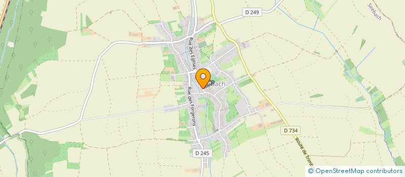 localisation de l'entreprise FAN CLUB KOI'S  SEEBACH