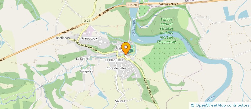 localisation de l'entreprise FAN CLUB MALAGA  BOURRET