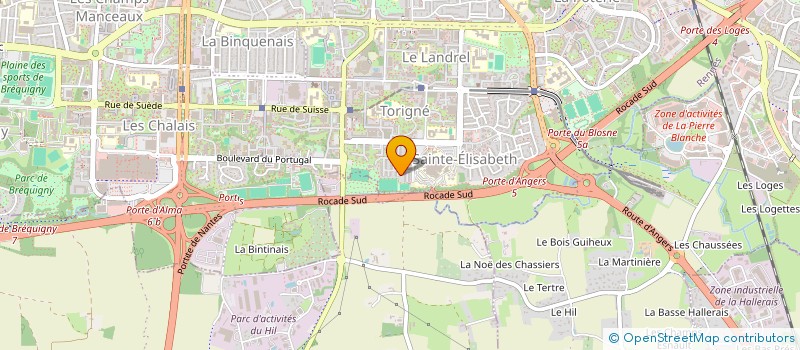 localisation de l'entreprise FAN CLUB OFFICIEL DE PAT O'MAY (FCO POM)  RENNES