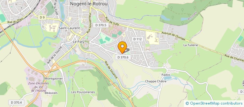 localisation de l'entreprise FAN CLUB SANDRA ET ERIC BOUVELLE à NOGENT-LE-ROTROU