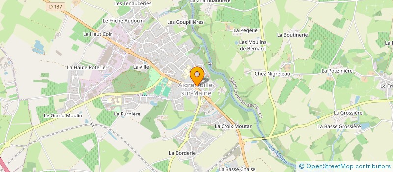 localisation de l'entreprise FAN DANSE à LA PLANCHE