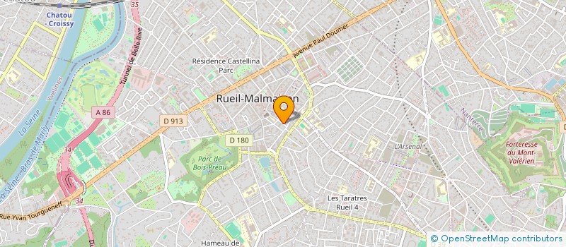 localisation de l'entreprise FAN DE DIEPPE à RUEIL-MALMAISON