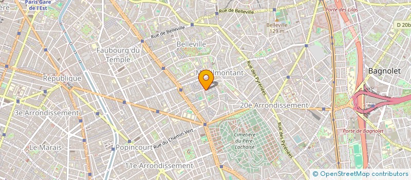 localisation de l'entreprise FAN ETHIK  PARIS