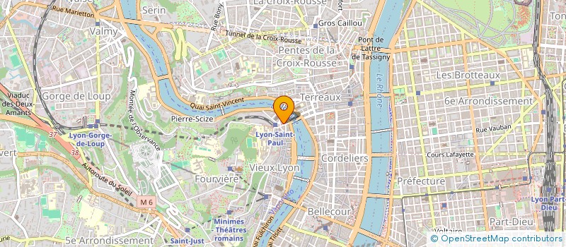 localisation de l'entreprise FAN GAMES à LYON