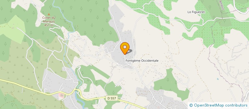 localisation de l'entreprise FAN GIO  FLAYOSC