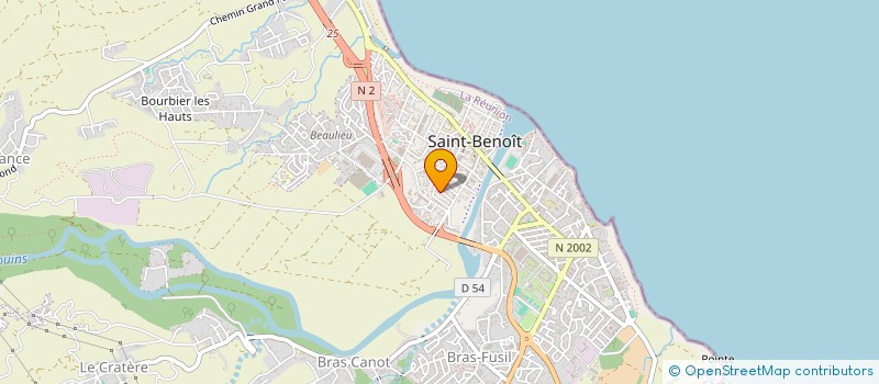 localisation de l'entreprise FAN JEAN à SAINT-BENOIT