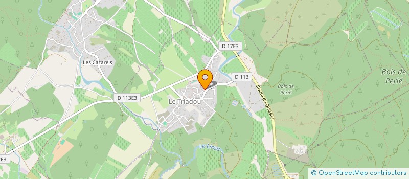 localisation de l'entreprise FAN MUSIC  SAINT-MATHIEU-DE-TREVIERS