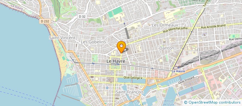 localisation de l'entreprise FAN RONG à LE HAVRE