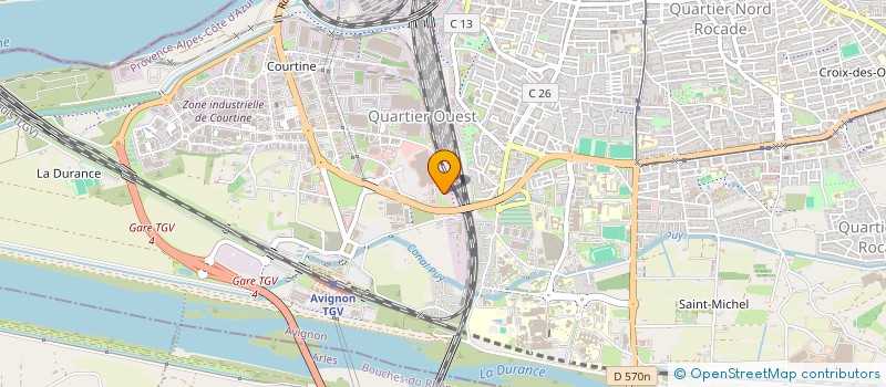 localisation de l'entreprise FAN'TAISY  AVIGNON