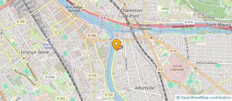 localisation de l'entreprise FAN TRANSACTION à ALFORTVILLE