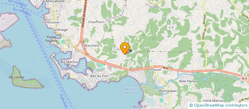 localisation de l'entreprise FANA  LE GOSIER