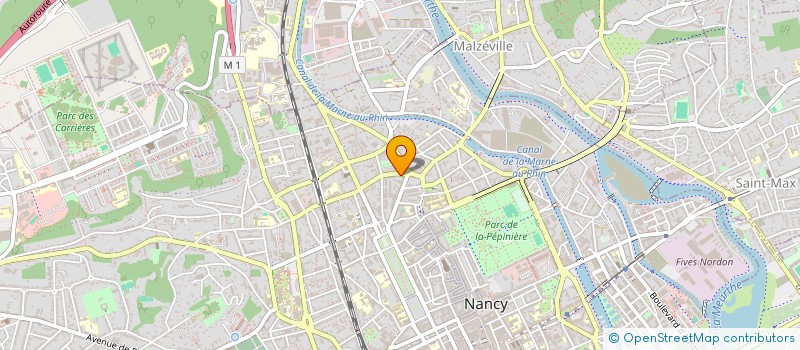 localisation de l'entreprise FANA CLUB  NANCY